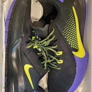 Nike Mamba Fury Black and Lemon Venom